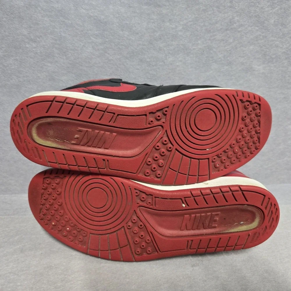 Nike Air Jordan 1 Retro OG High Banned Bred Sz 12 Red & Black